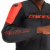 Dainese RACING 5 sportovní kožená bunda černá/fluo-červená vel.44